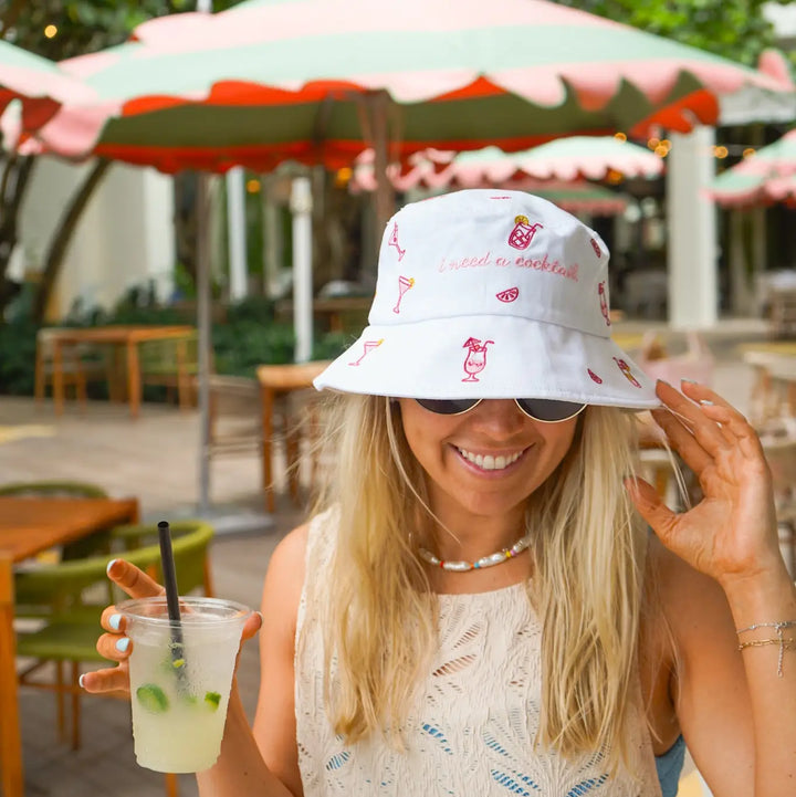 I Need A Cocktail - Bucket Hat