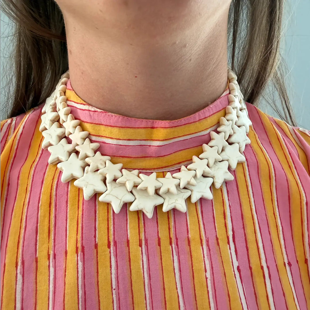 Sea Star Necklace - Small - Coconut