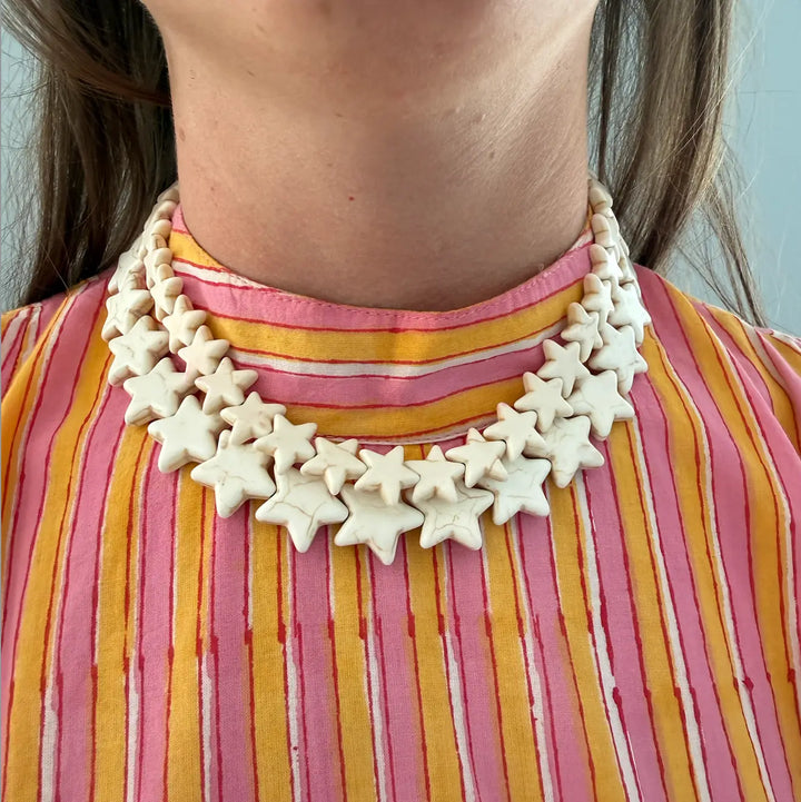 Sea Star Necklace - Small - Coconut
