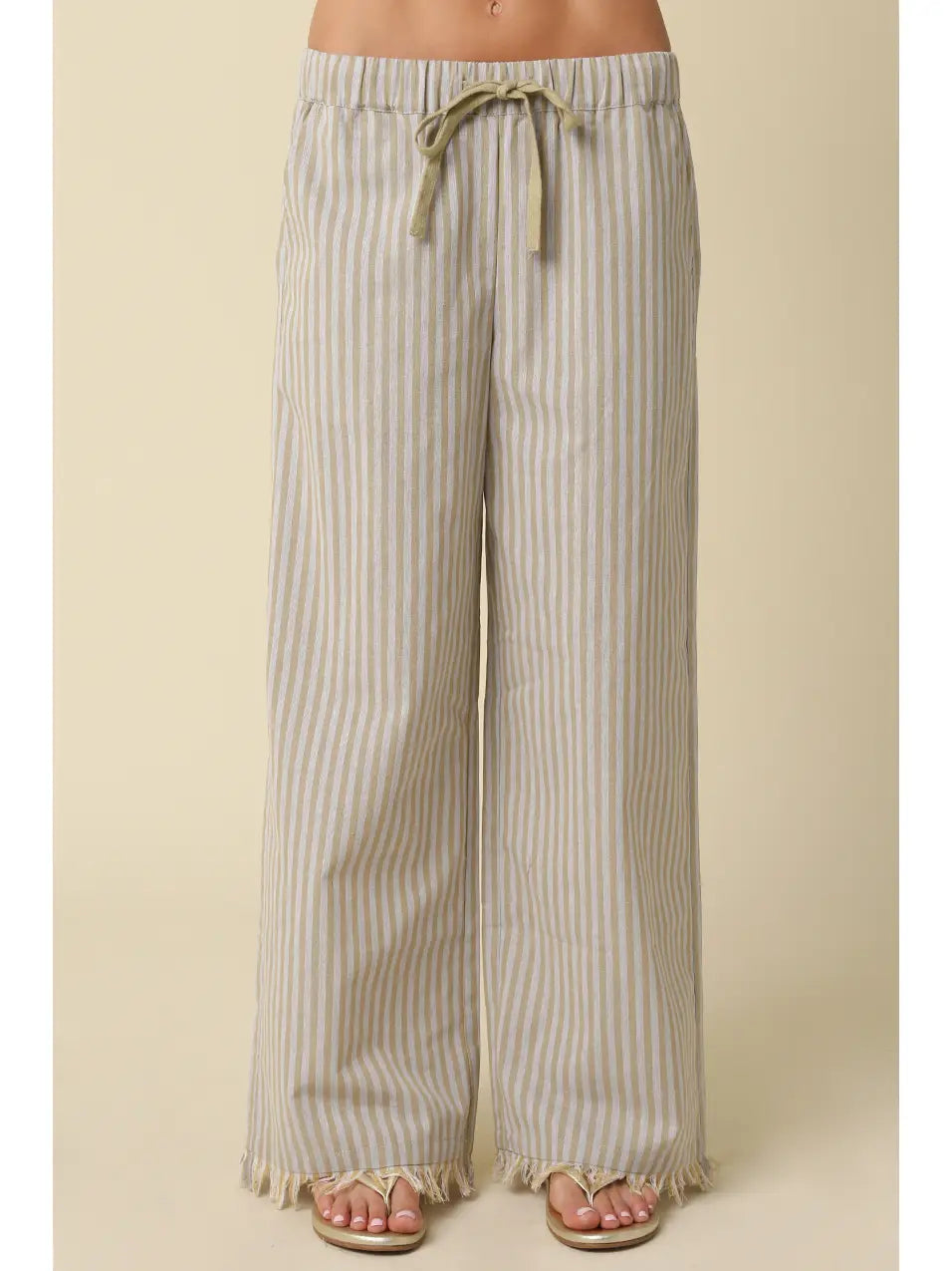 Ruth Stripe Drawstring Pants