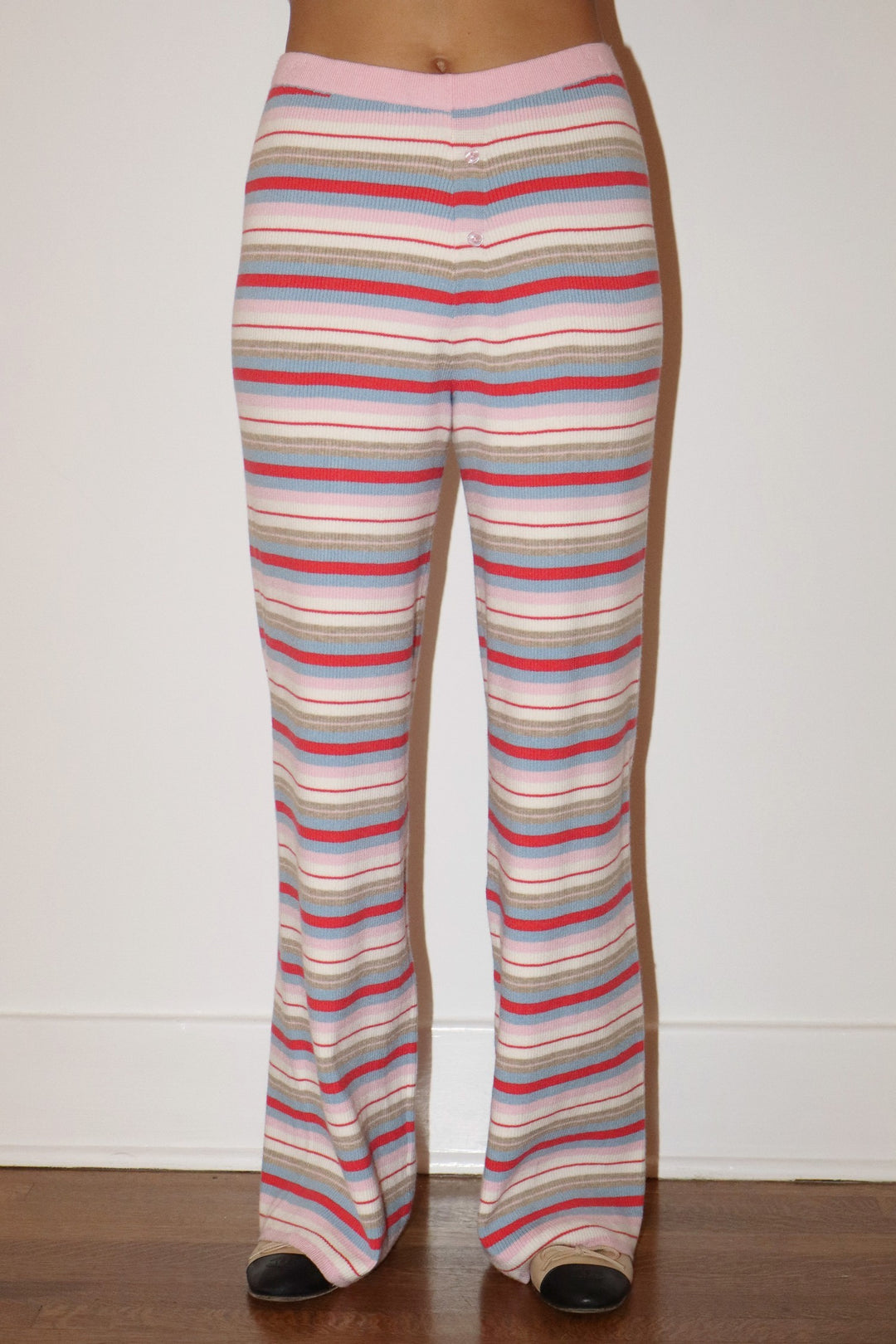Multi Stripe Knit Pants Multi Stripe Knit Pants