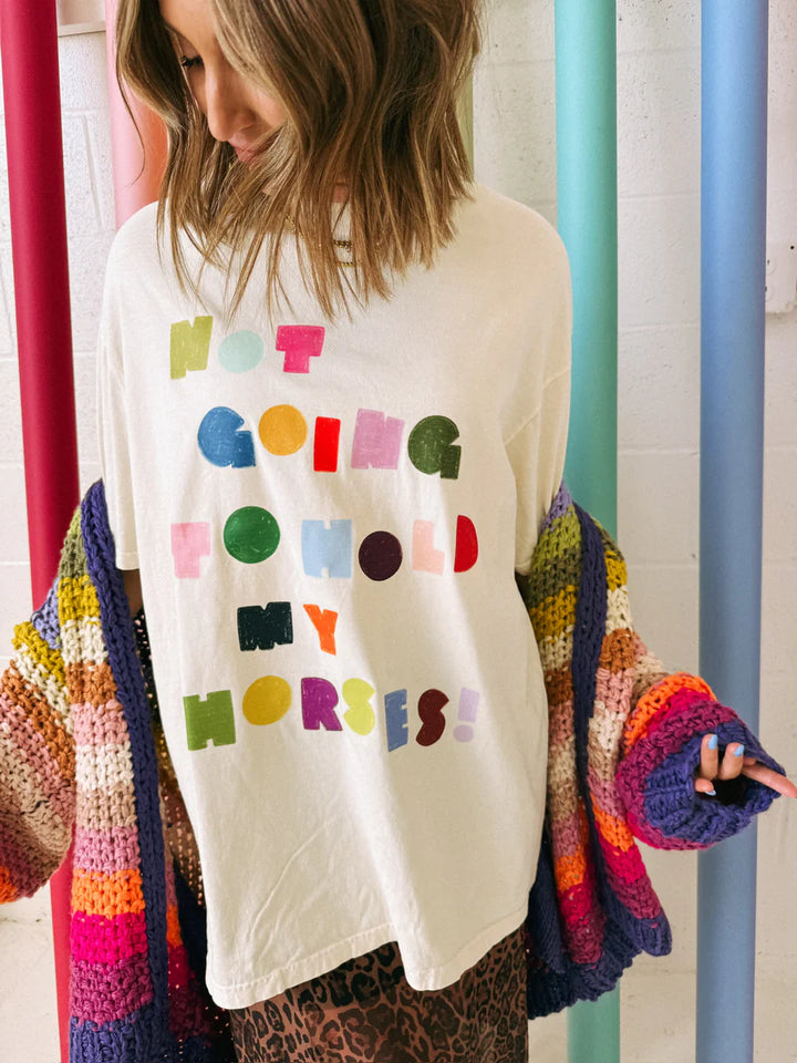Not Gonna Hold My Horses - Etta & East Graphic Tee