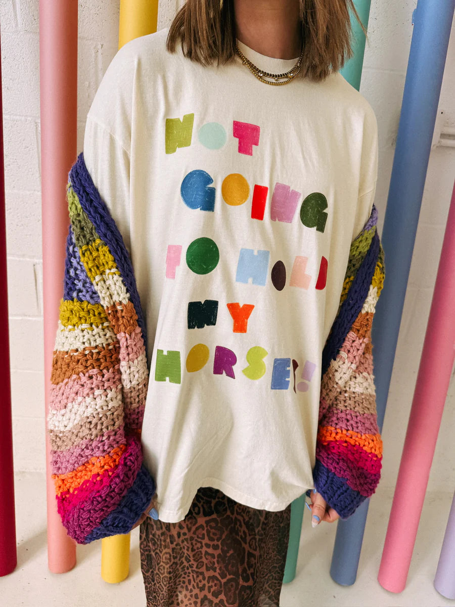 Not Gonna Hold My Horses - Etta & East Graphic Tee