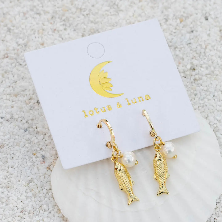 Keep Swimming Earrings