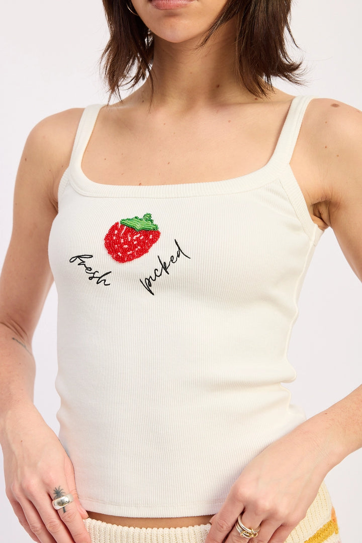 Fresh Picked Beaded Tank