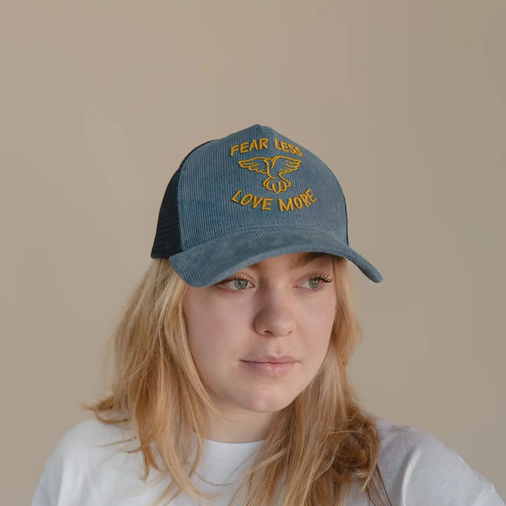 Fear Less Love More Trucker Hat