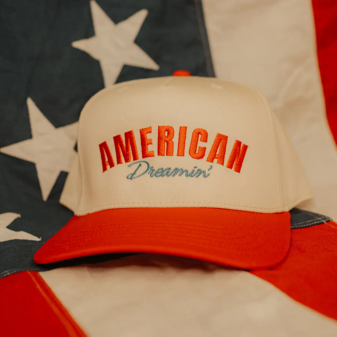 American Dreamin' Embroidered 4th of July Hat