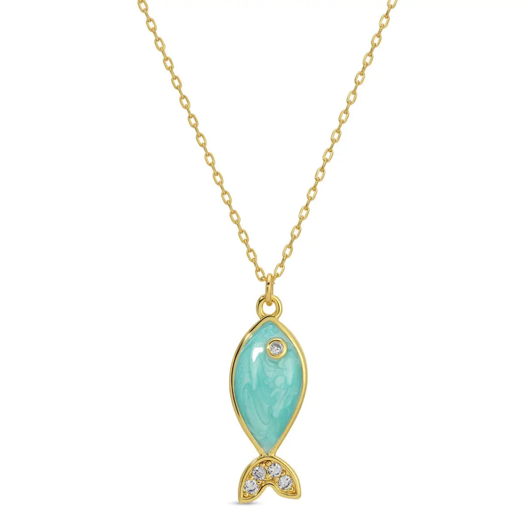 Fish Pendant Necklace