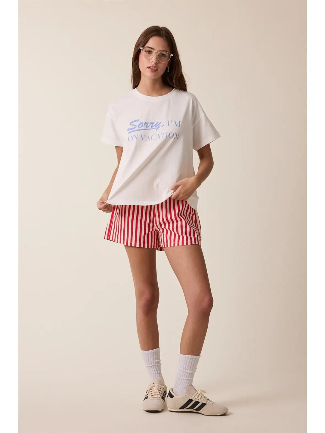 'Sorry, I'm On Vacation' Knit Tee