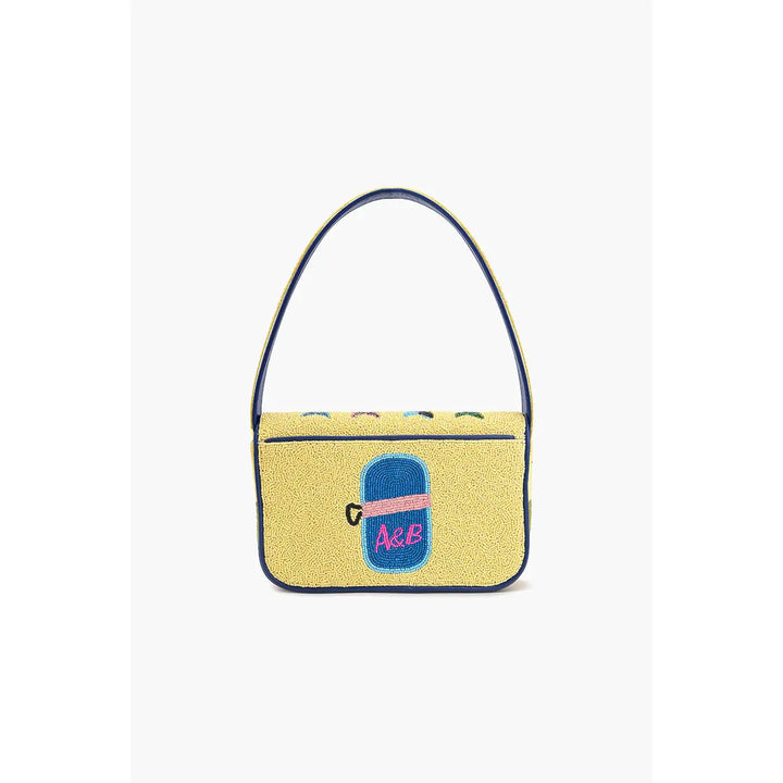 Fish Tales Beaded Shoulder Bag