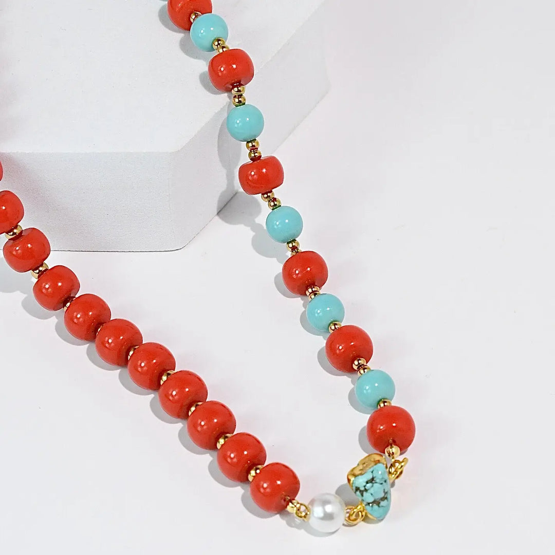 Chic Coastal Beads Necklace