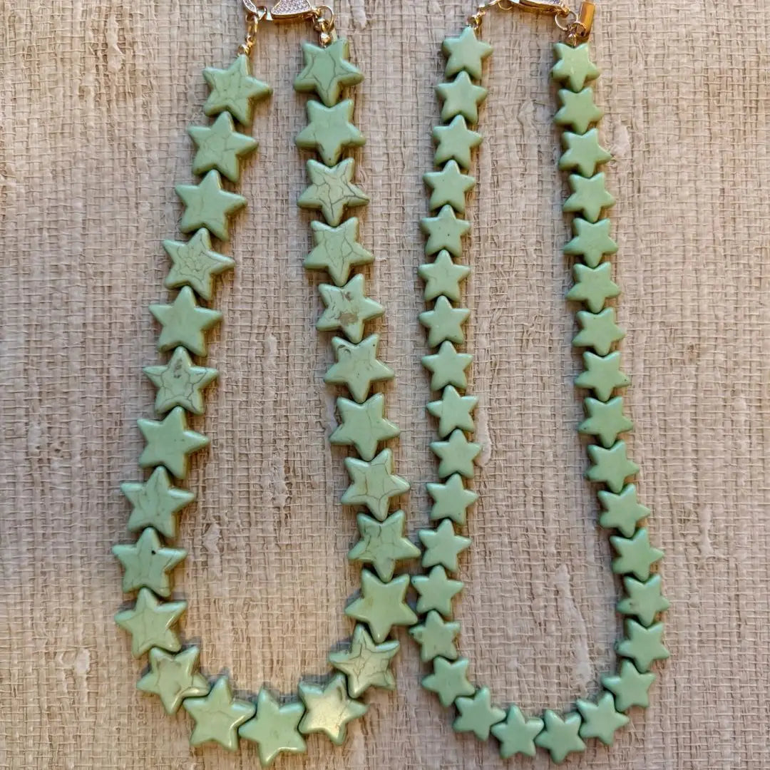 Sea Star Necklace - Large - Green