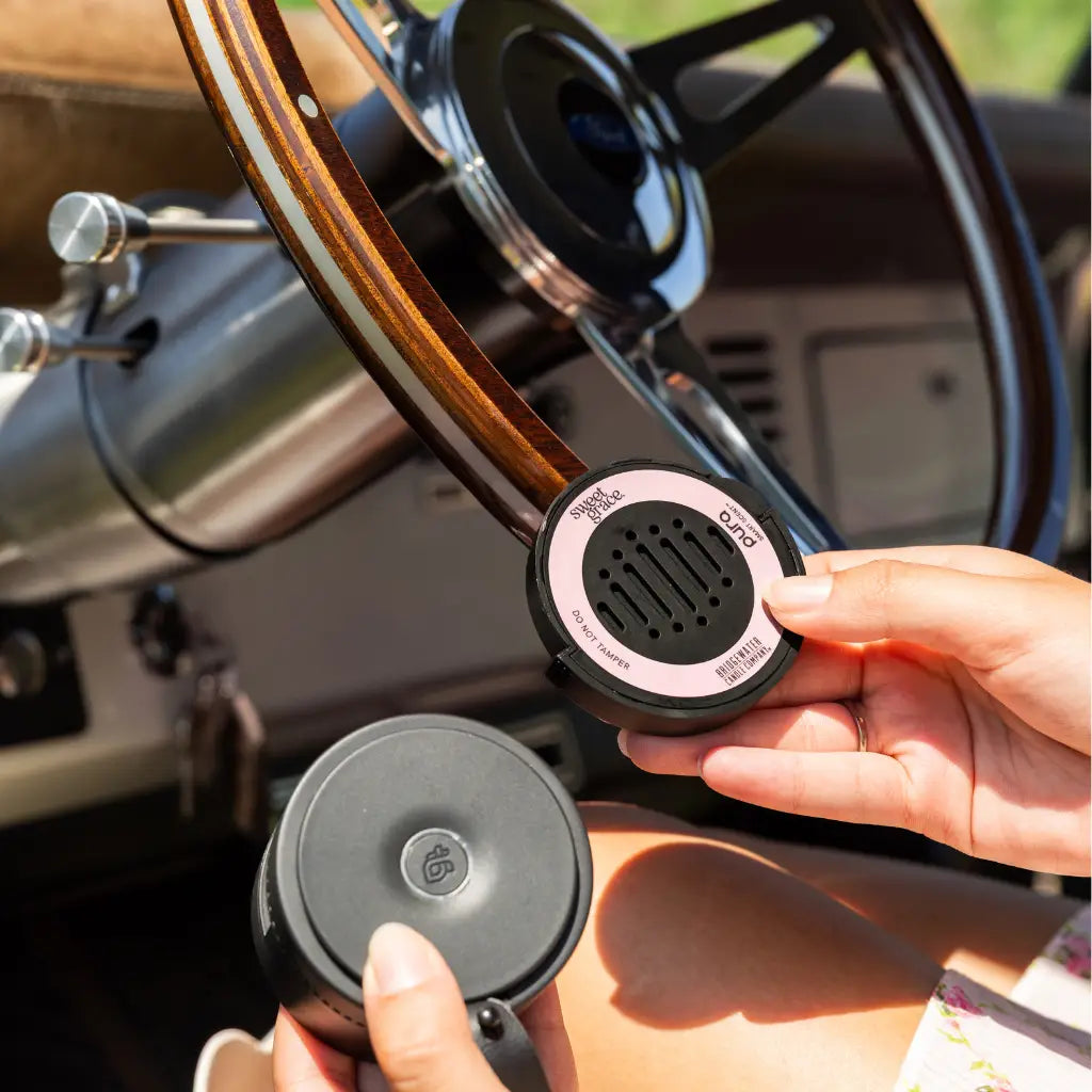 Bridgewater + Pura Car Diffuser Set with Sweet Grace