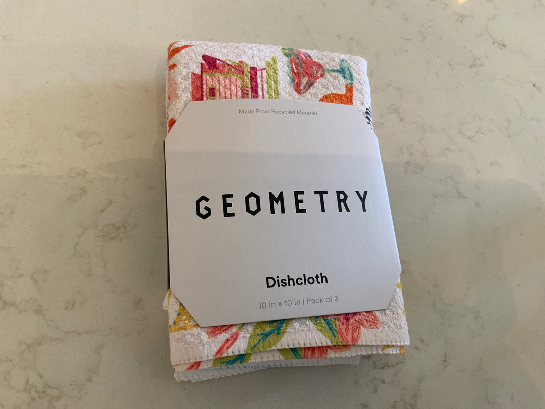Geometry dishcloth