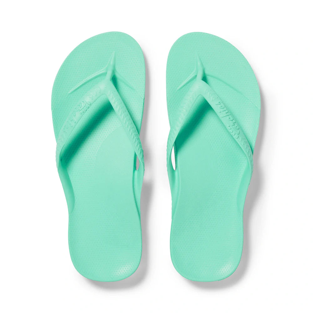 Archies Mint - Arch Support Flip Flops