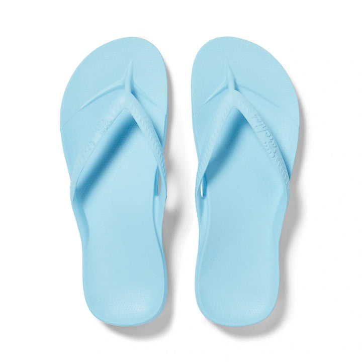 Archies Sky Blue Arch Support Flip Flops