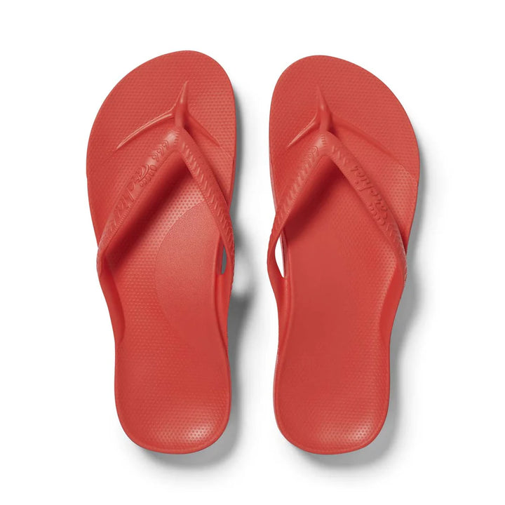 Archies Coral Arch Support Flip Flops
