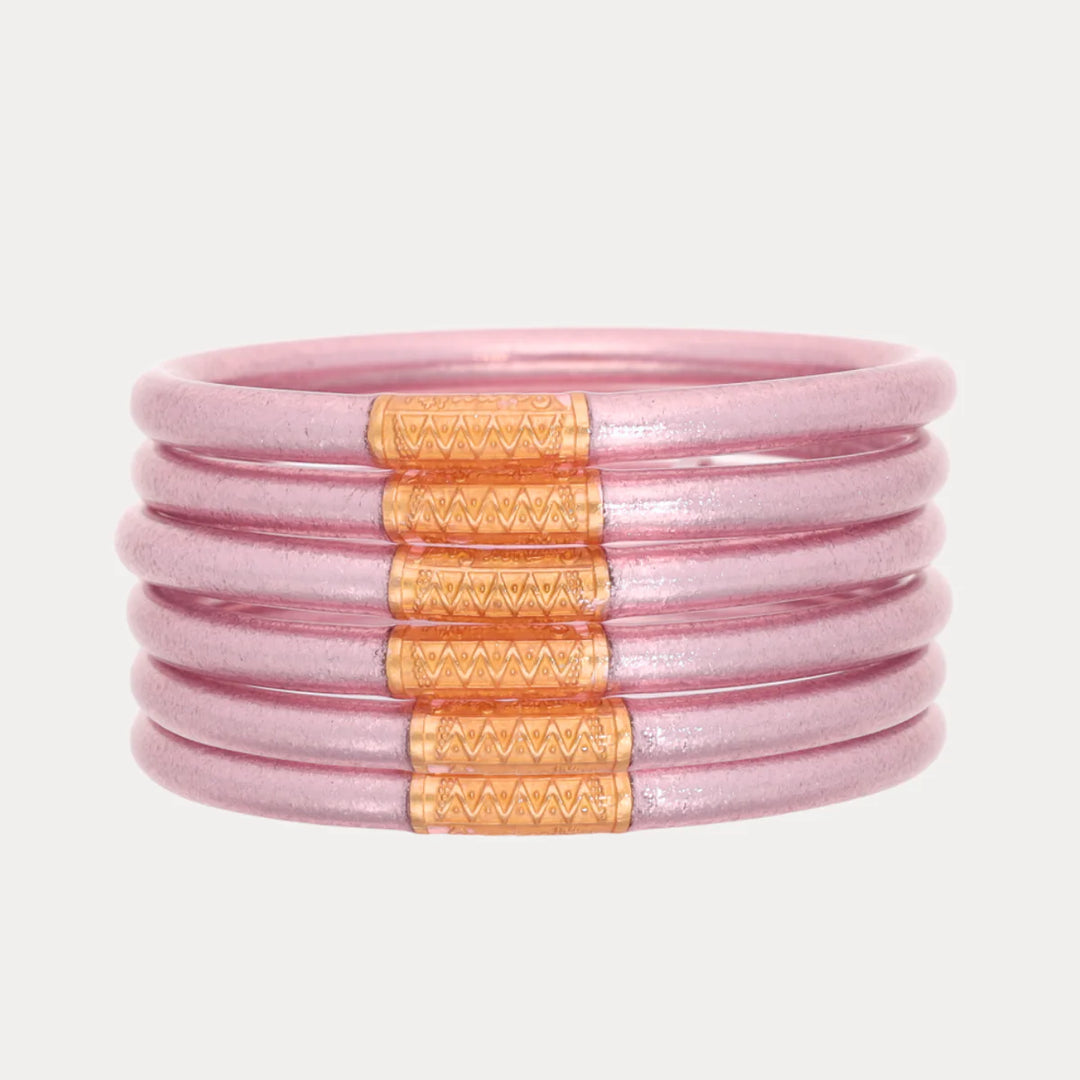 Ice Rose All Weather Bangles® (AWB®) - Set of 6  Large