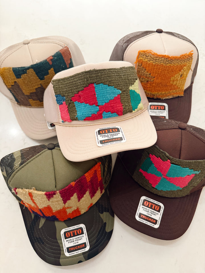 Turkish Kilim Trucker Hat