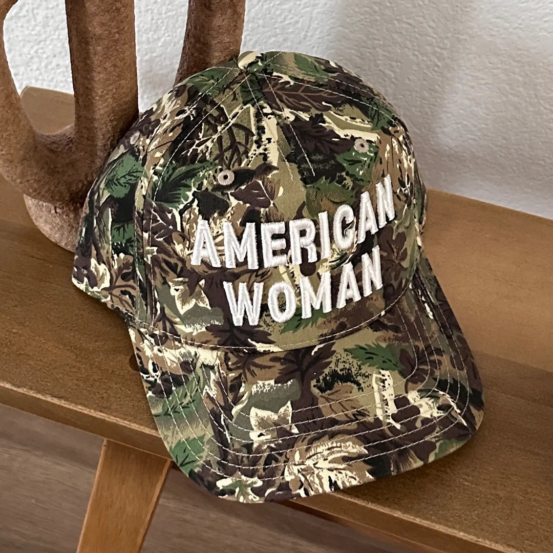 American Woman Camo Hat