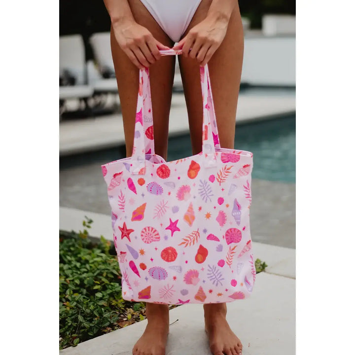 Beach Seashells Beach Tote Bag