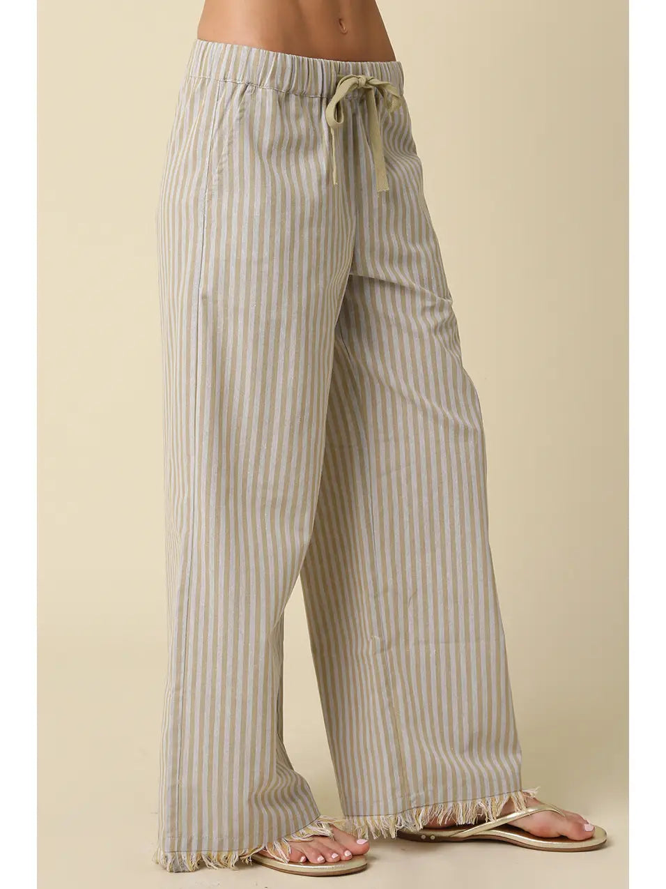 Ruth Stripe Drawstring Pants