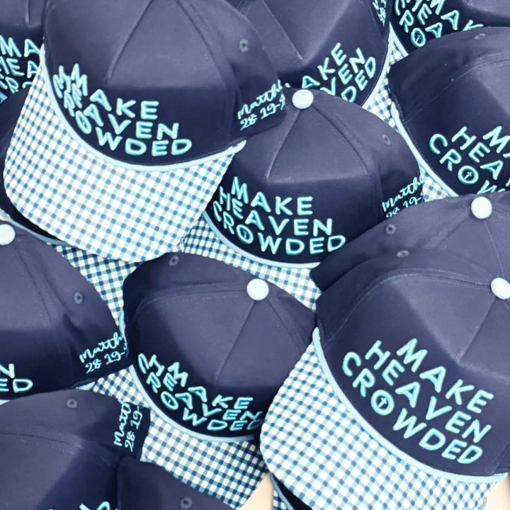 Make Heaven Crowded Trucker Hat