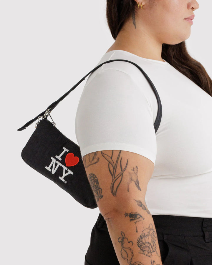 Nylon Pochette - I heart NY Baggu