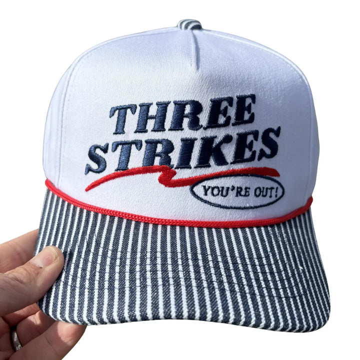 Three Strikes Trucker Hat