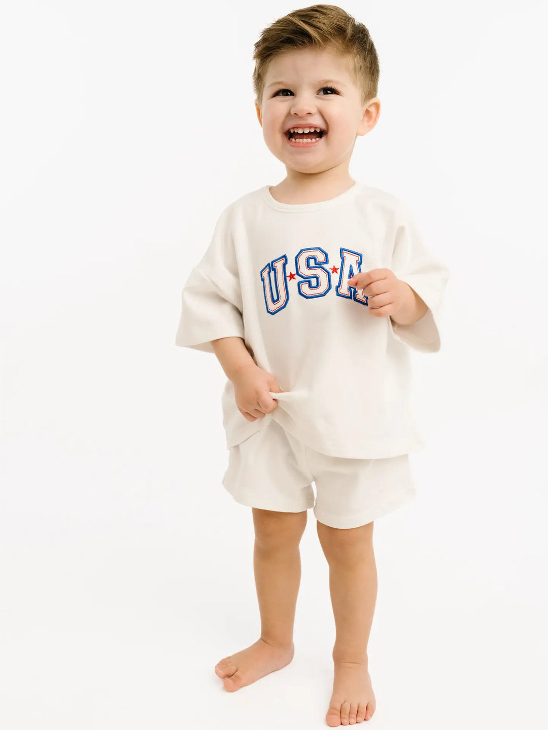 USA Baby Shorts Set