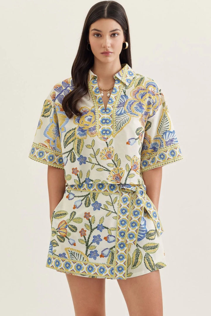 Floral Multicolor Top