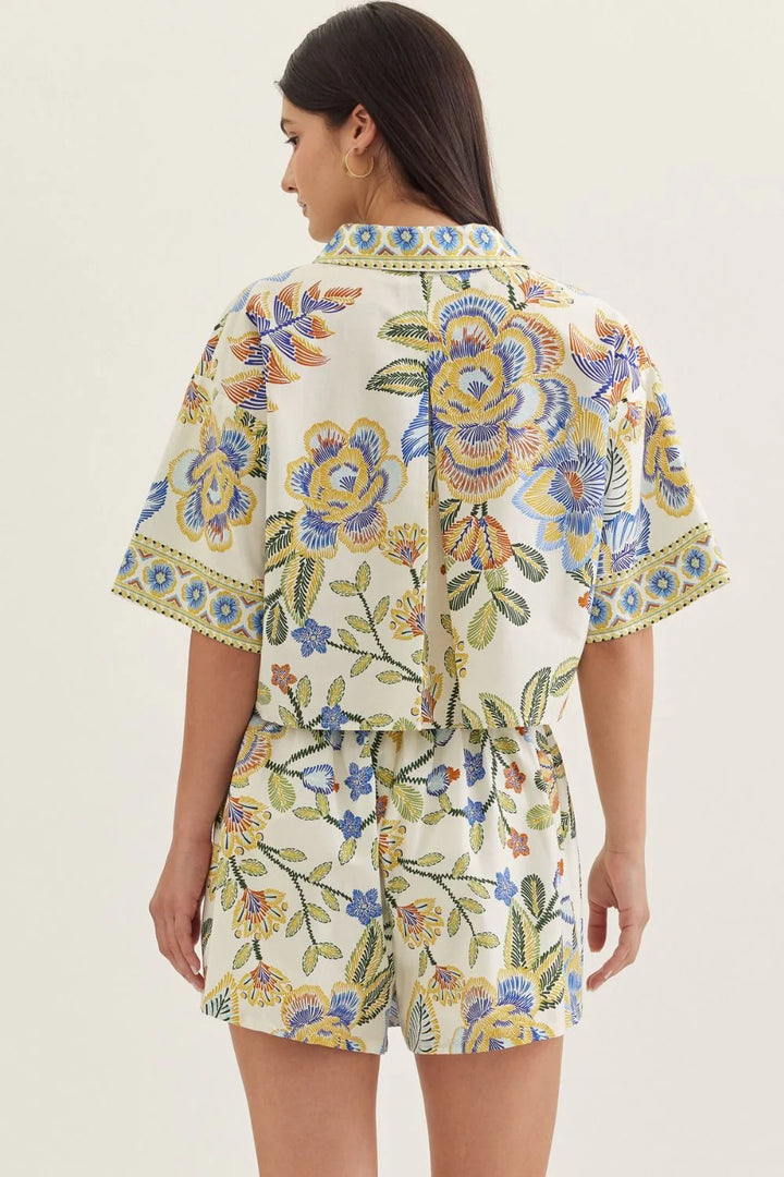 Floral Multicolor Top