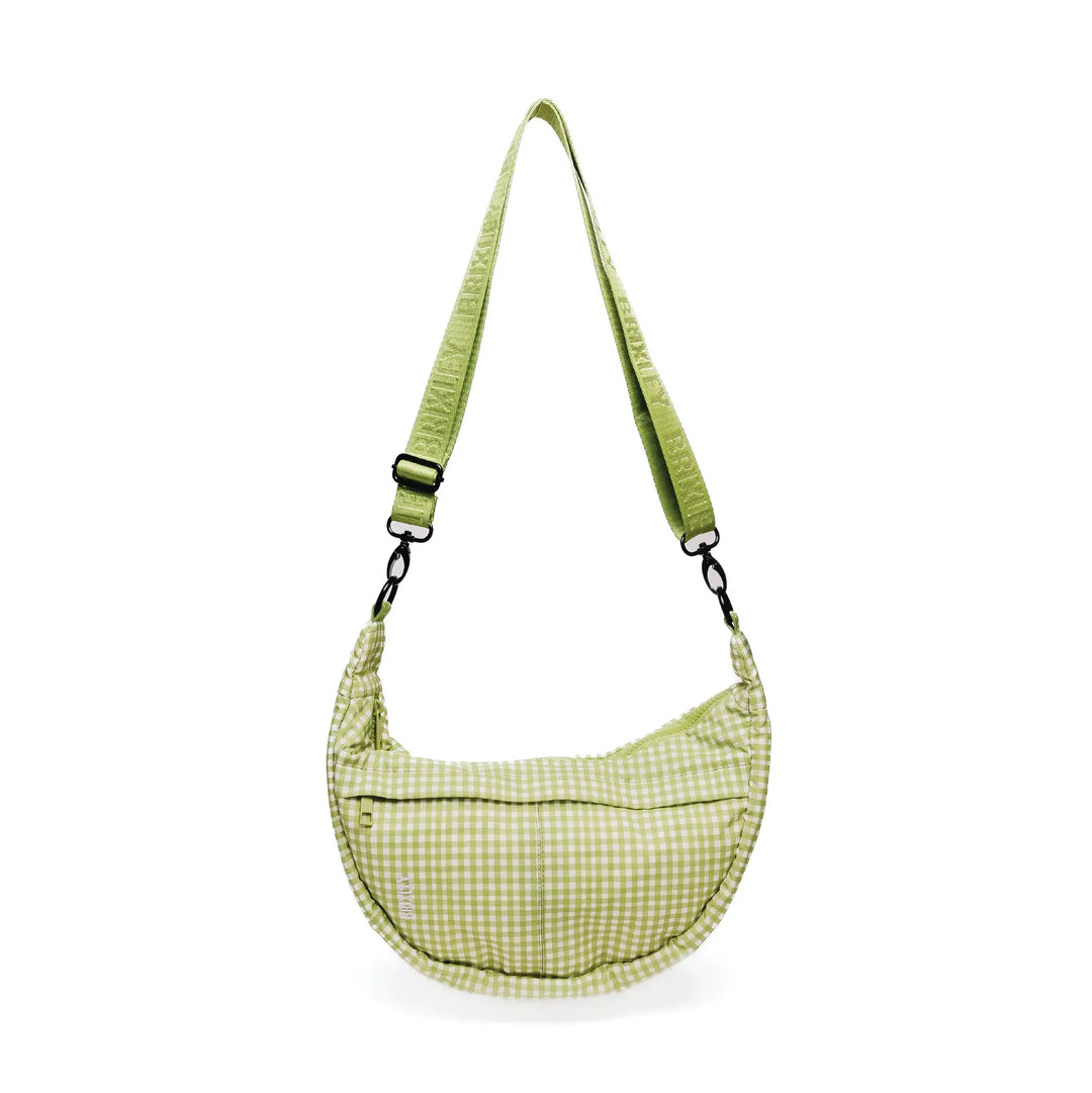Picnic Plaid Crescent Bag - Brixley Bags