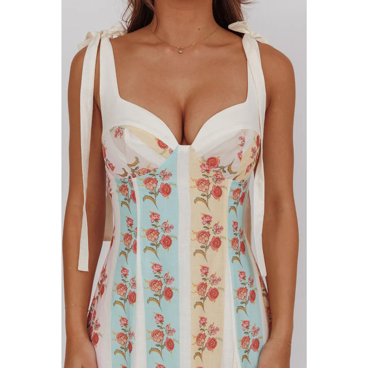 Romantic Floral Maxi Dress